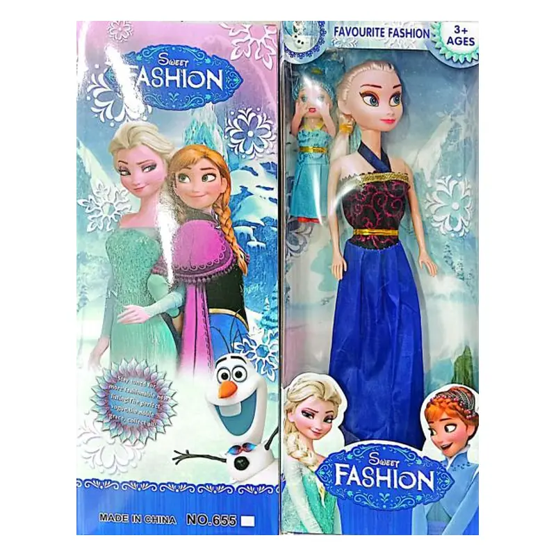 Sweet Fashion Elsa & Anna Style Princess Dolls Playset - 655-8 | Bilal Toys